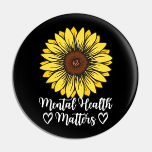 Mental Health Matters Pin