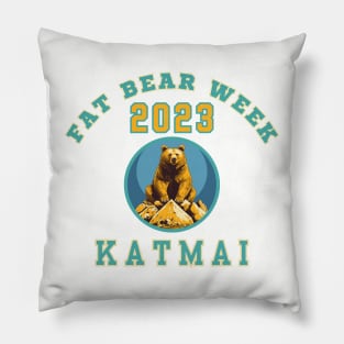 Fat Bear Week 2023 Katmai National Park & Preserve, Alaska Pillow