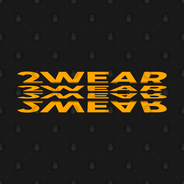 2Wear typographic logo by 2wear Grafix