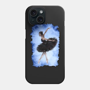 black swan ballerina Phone Case