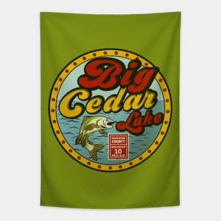 Big Cedar Lake Michigan Tapestry