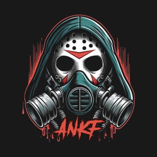 Hooded Masked Logo T-Shirt