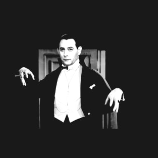 Pee Wee Herman as Bela Lugosi Dracula T-Shirt