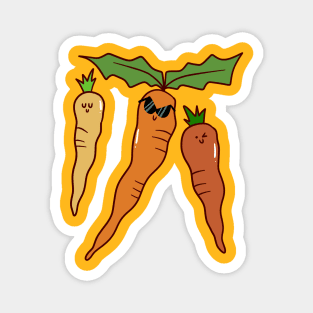 Cool Carrots Magnet