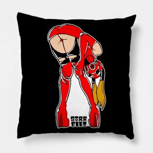 Red Rubber Babay Pillow