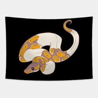 Pied Banana Ball Python Tapestry