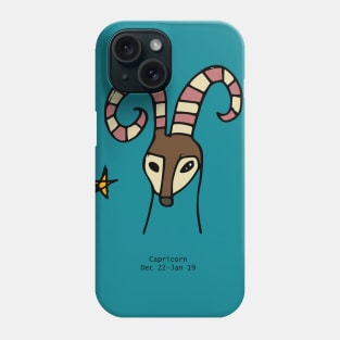 Capricorn - Zodiac Sign Phone Case