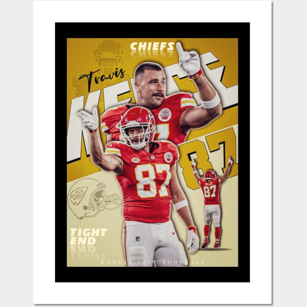 Travis Kelce - Took the art right off the wall