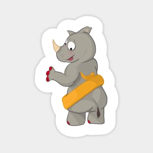 Thiccc Rhino Magnet