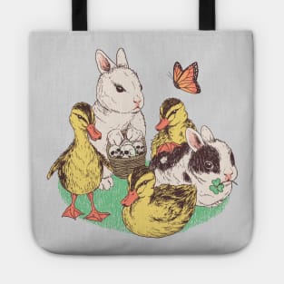 Bunnies and Duckies Tote