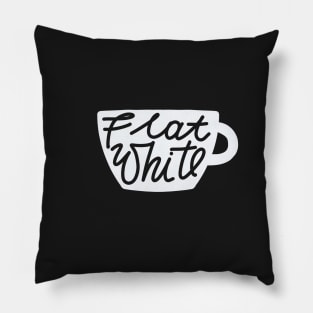 flat white coffee Pillow