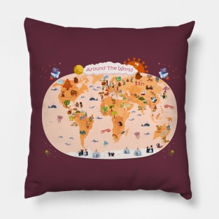 Around the World Pillow