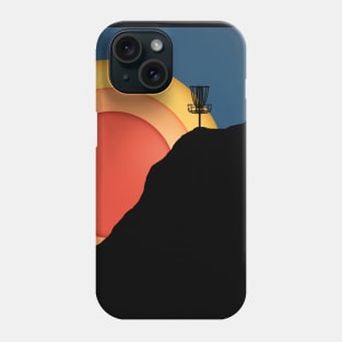 Disc Golf Sunset Phone Case