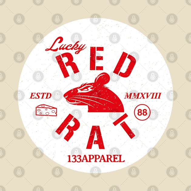 Lucky Red Rat by Apparel133