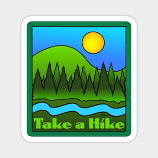 Take a Hike Magnet