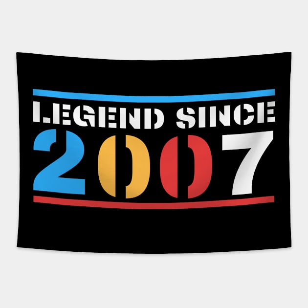 Legend Since 2007 Tapestry by BestOfArtStore