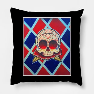 Low Brow Skull Pillow