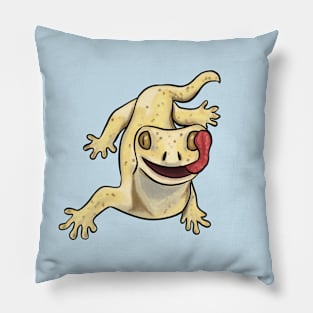 Grinning Gecko Pillow