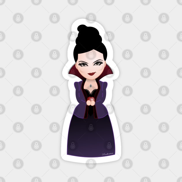 Regina of Once upon a time Magnet by Pendientera