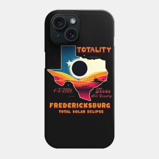 FREDERICKSBURG TEXAS TOTAL ECLIPSE TOTALITY 4-8-2024 Phone Case