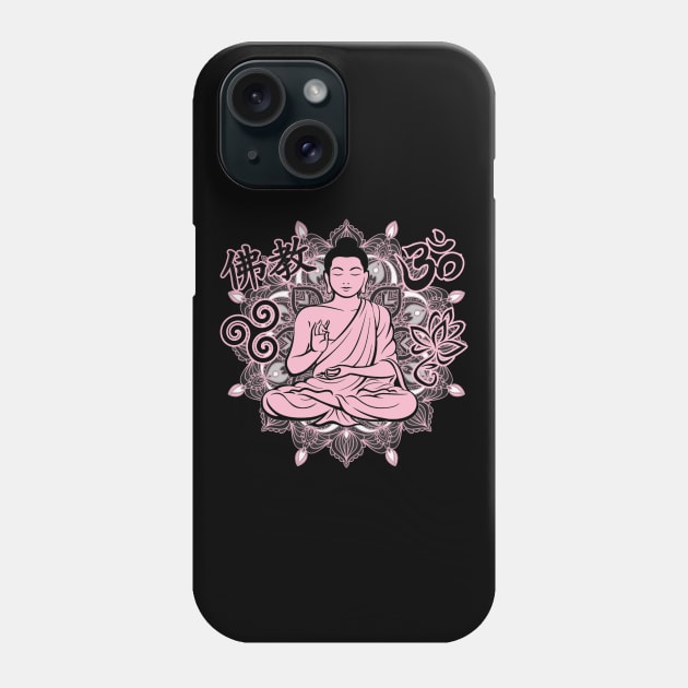 Ornate Buddha Phone Case by valentinahramov