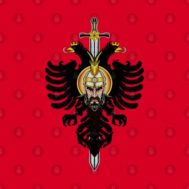 Albanian Eagle by Artardishop