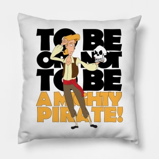 I'm Guybrush Threepwood, mighty pirate! Pillow