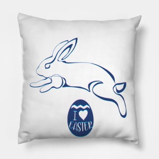 Easter Jumping Rabbit Pillow