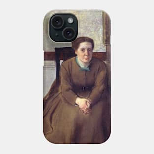 Victoria Dubourg by Edgar Degas Phone Case