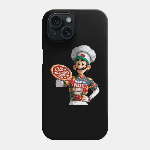 Pizza Maker Pizza Baker This Is My Pizza Making Phone Case by woormle