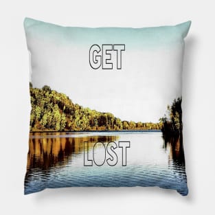 Get Lost (on the water) Pillow