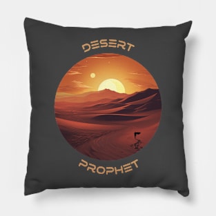 Desert Prophet science fiction Pillow