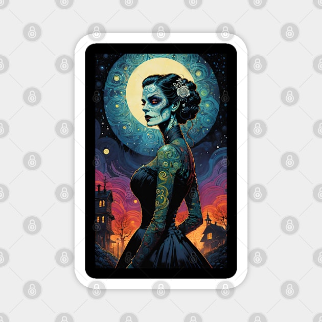 Frankensteins Bride 4 Magnet by Grave Digs