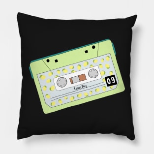 Lemon Boy Cassette Pillow