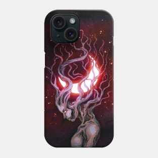 Lunar Red Phone Case