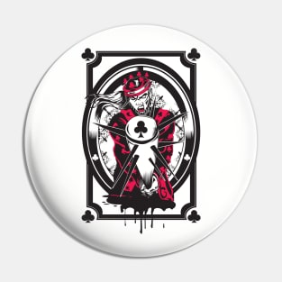 King of Clubs Pin