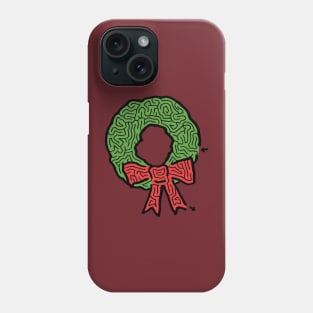 Christmas Wreath Maze Phone Case