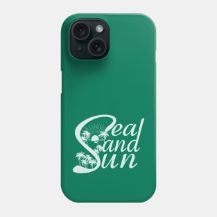 sea sand sun Phone Case