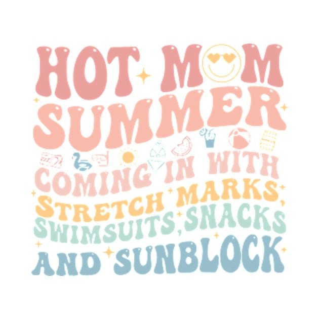 Hot Mom Summer With Stretch Marks Swimsuits, Snacks by justintaylor26