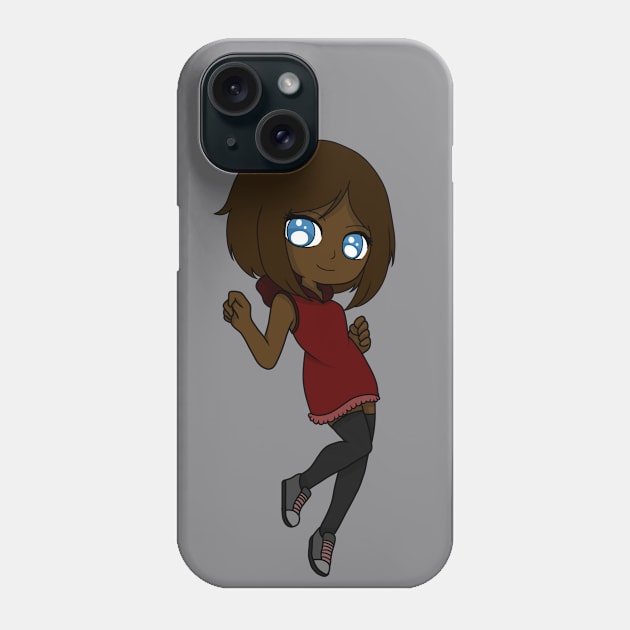 anime chibi girl Phone Case by LillyTheChibi