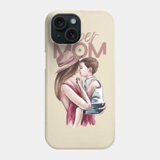 best ever strong mom Phone Case