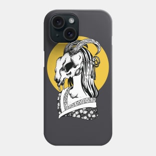 Japanese Girl Bone Mask Phone Case