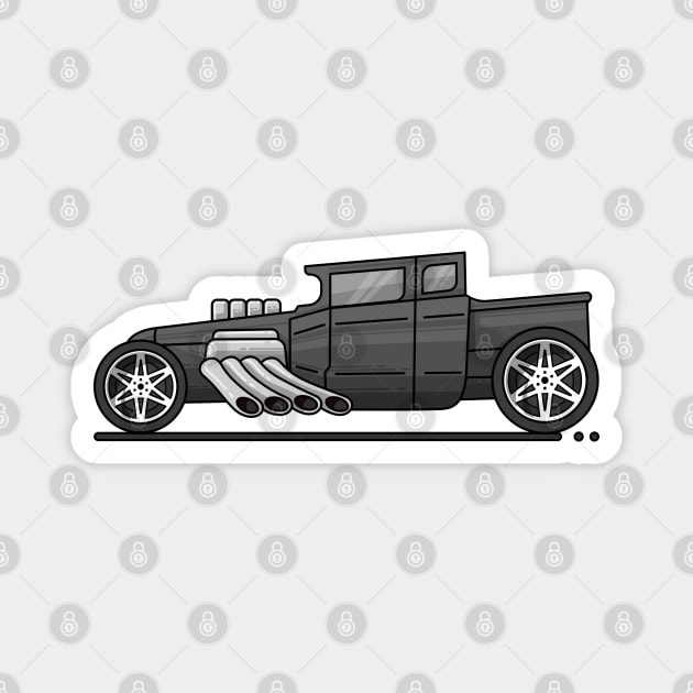 hotrod Magnet by garistipis