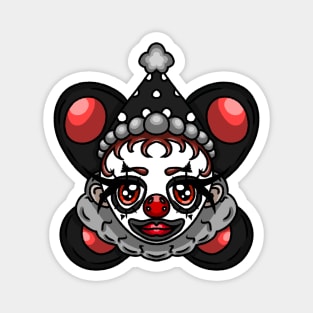 Mothman clown Magnet