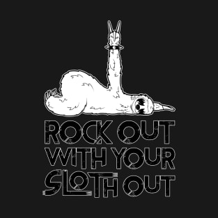 Rock Sloth for dark shirts T-Shirt