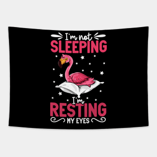 Flamingo - I'm not sleeping I'm resting my eyes Tapestry