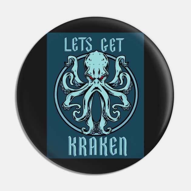 Let’s get Kraken Pin by jardakelley