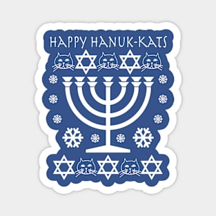 Happy Hanuk-kats Magnet