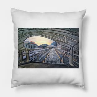 Union Station Sunrise Pillow