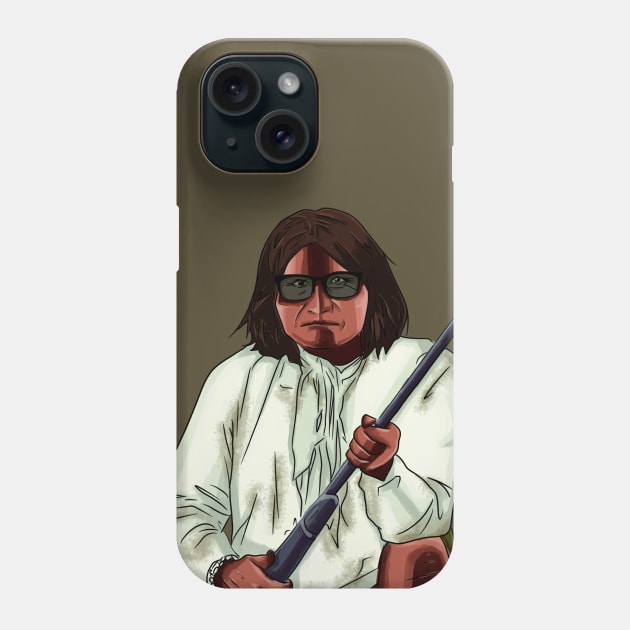 Native American Geronimo Cool Shade GTA Render Art Design Phone Case by Eyanosa